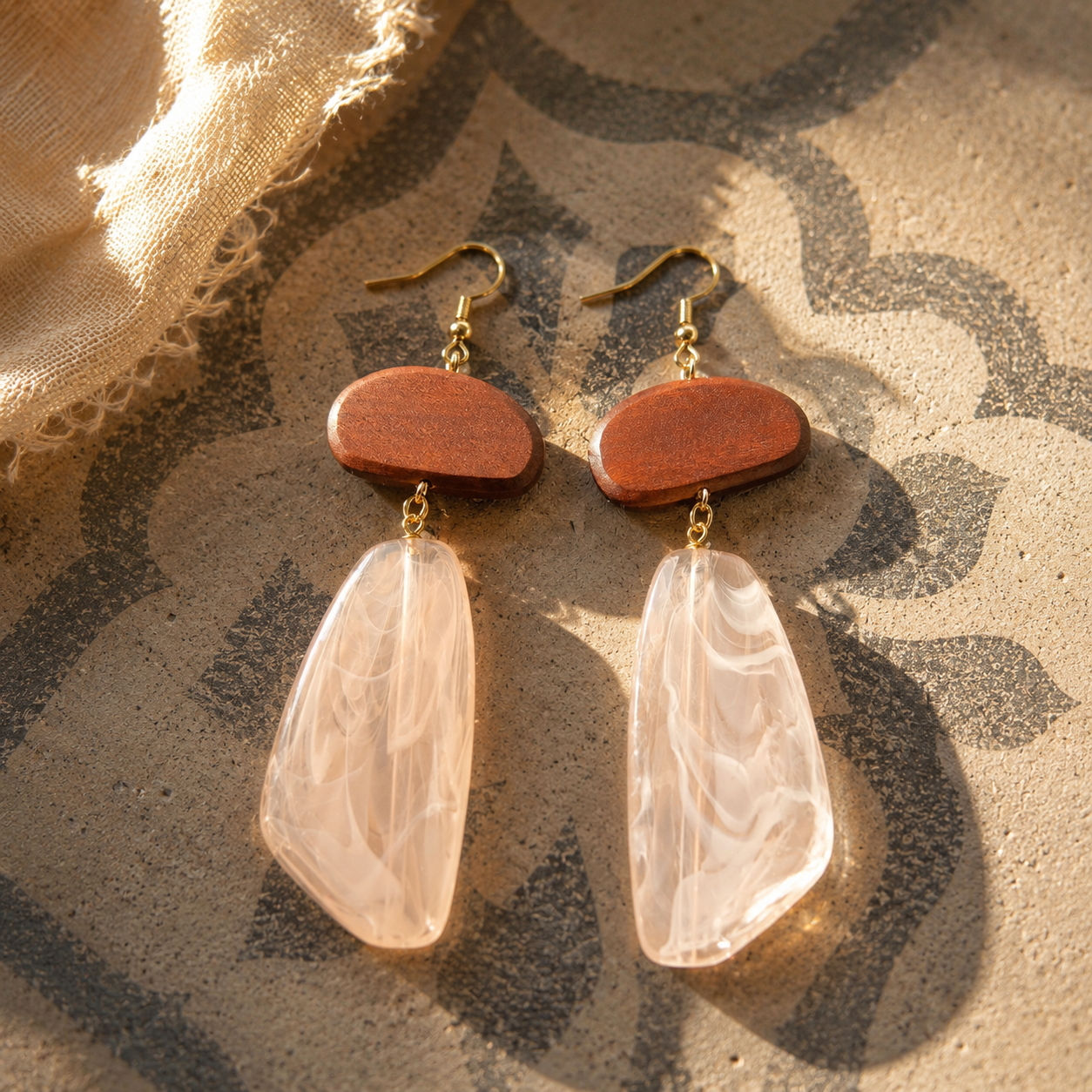 Boucles d'oreilles MÒN Matouba