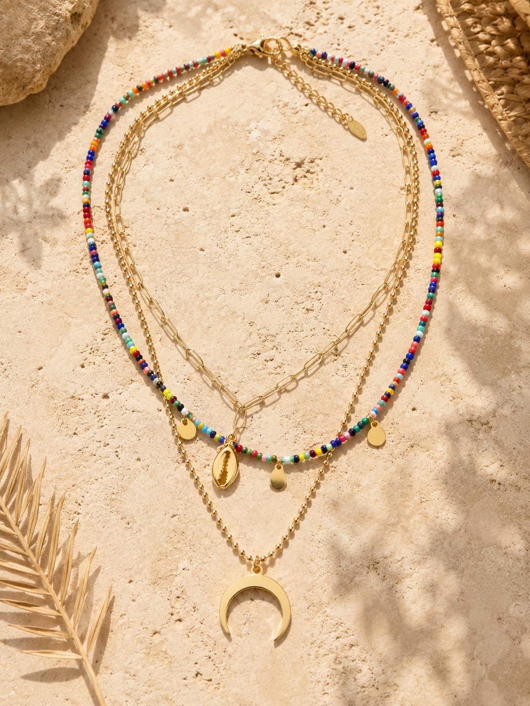 Collier multirangs LUNA