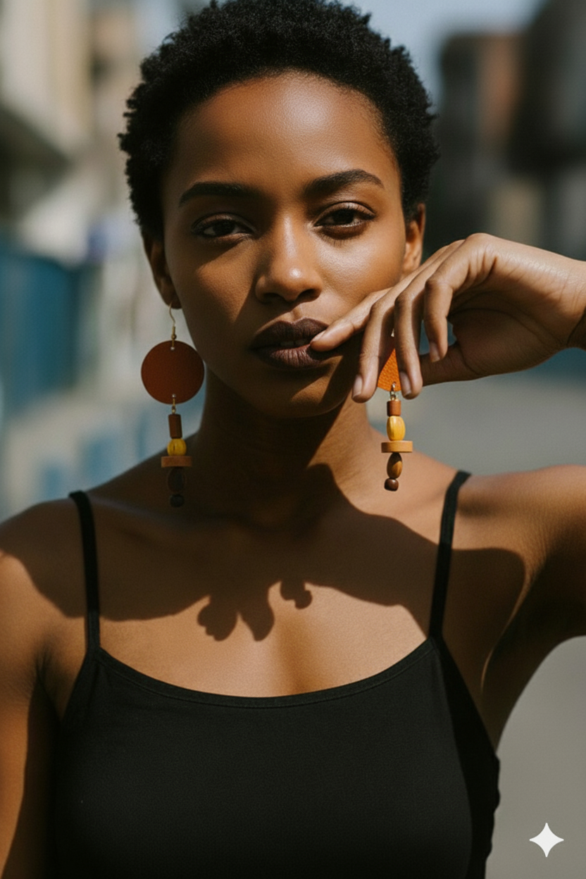 Boucles d’oreilles Aluku