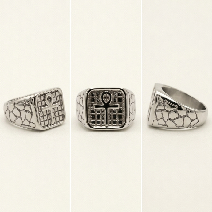 Bague Ankh Zola – Unisexe