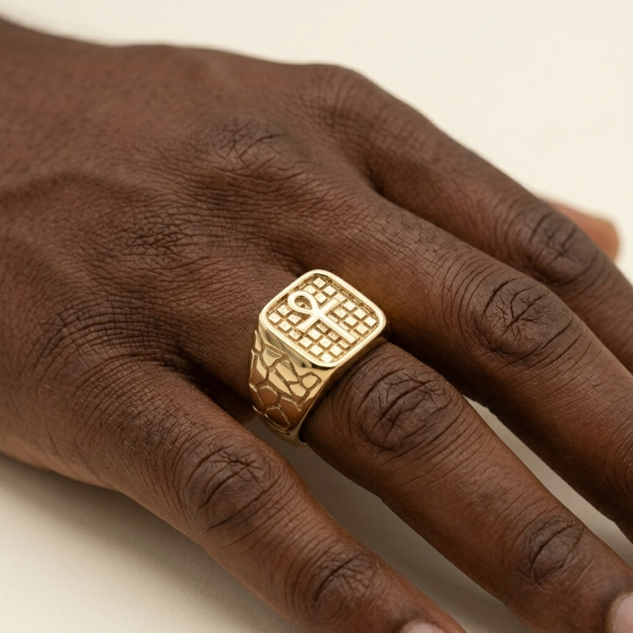 Bague Ankh Zola – Unisexe
