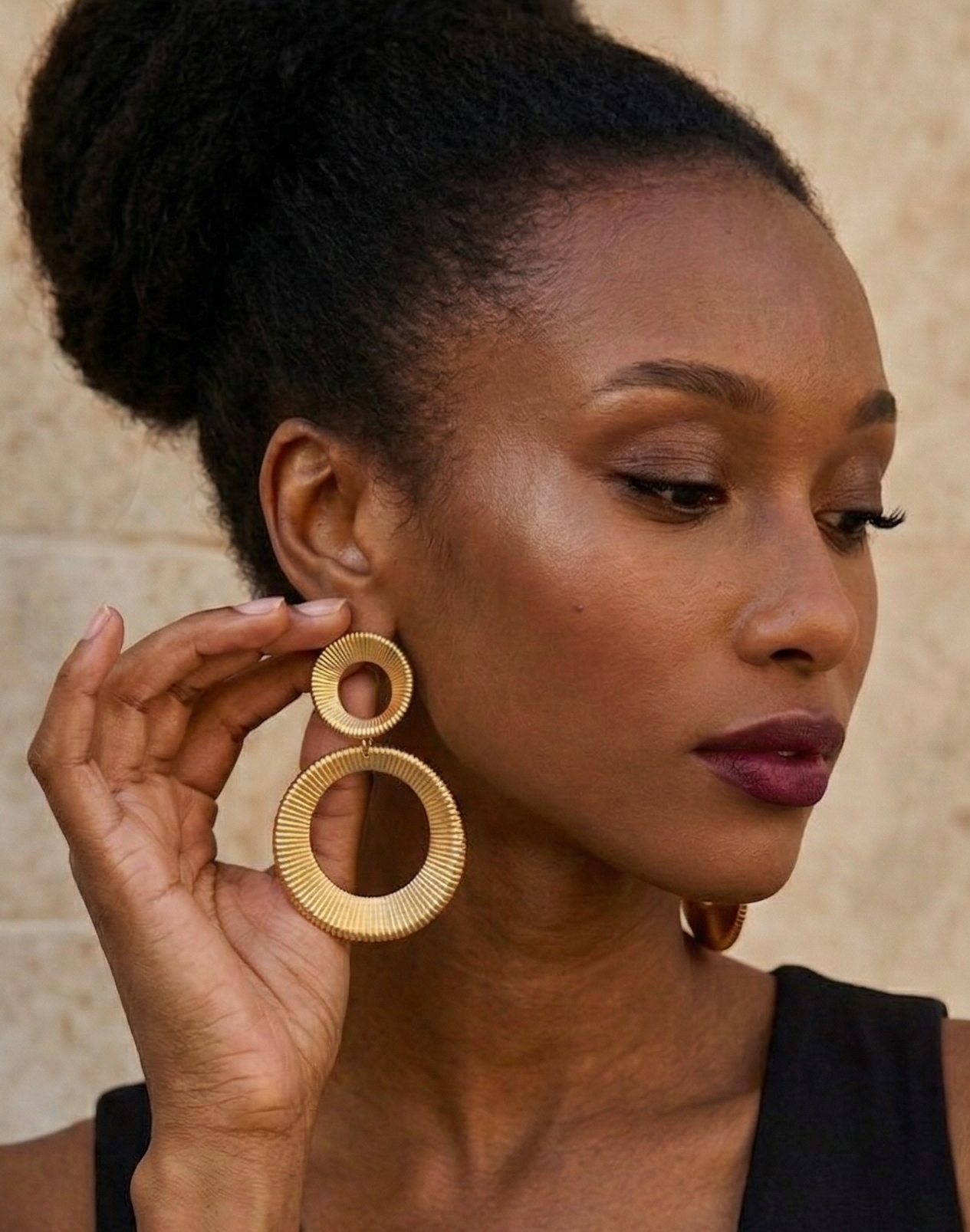 Boucles d’oreilles Asiba