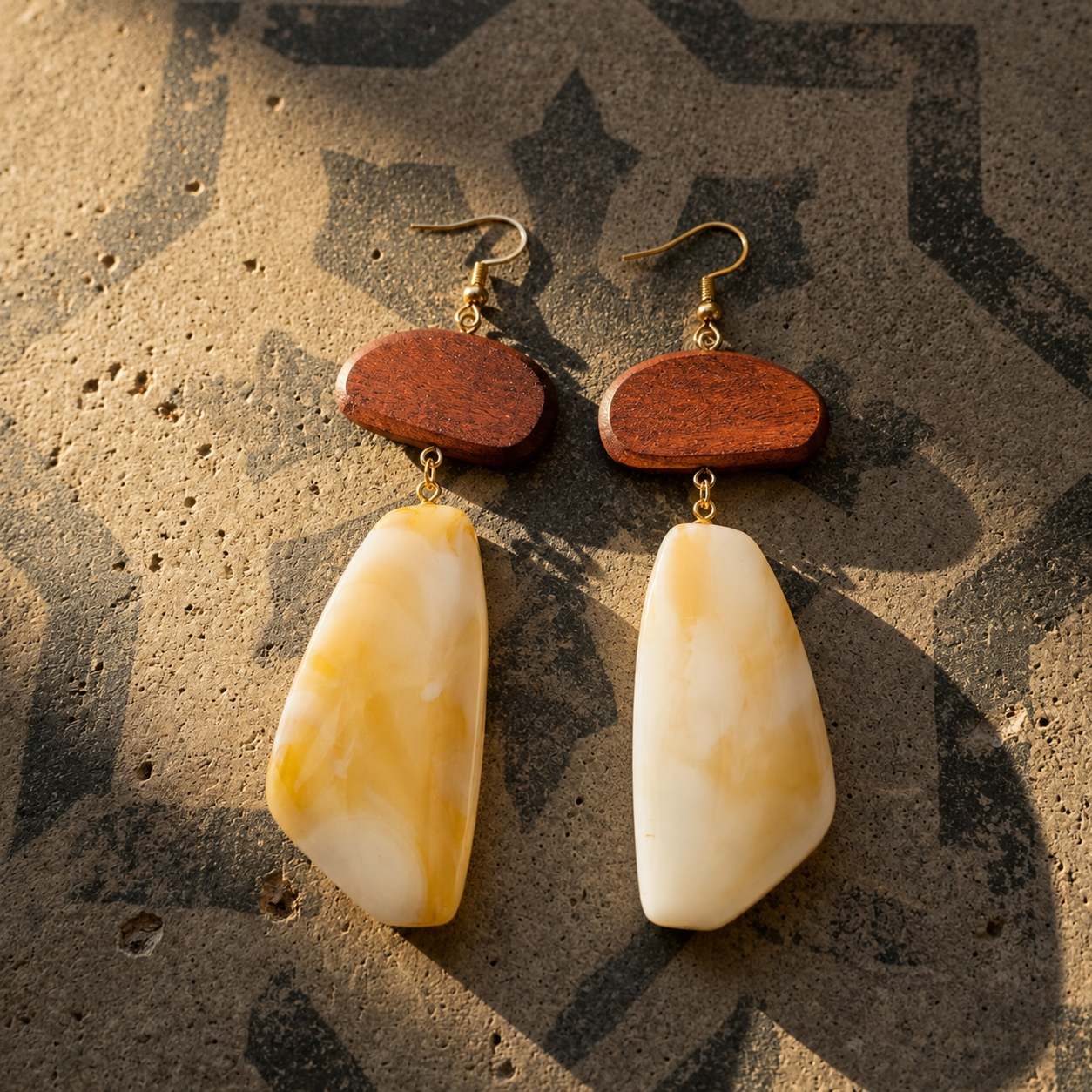 Boucles d'oreilles MÒN Matouba