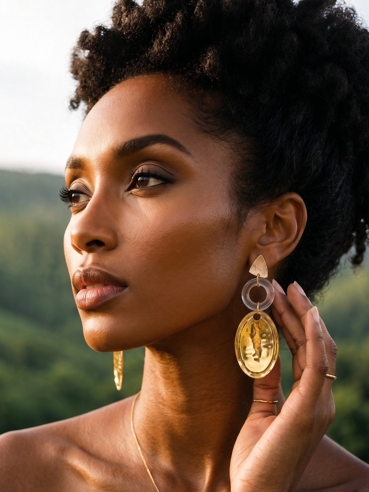 Boucles d'oreilles MÒN Absalon