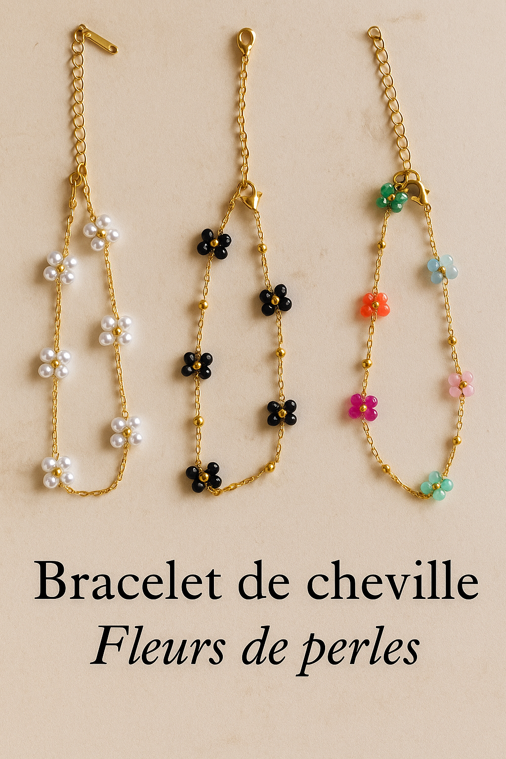 Bracelet de Cheville Flores