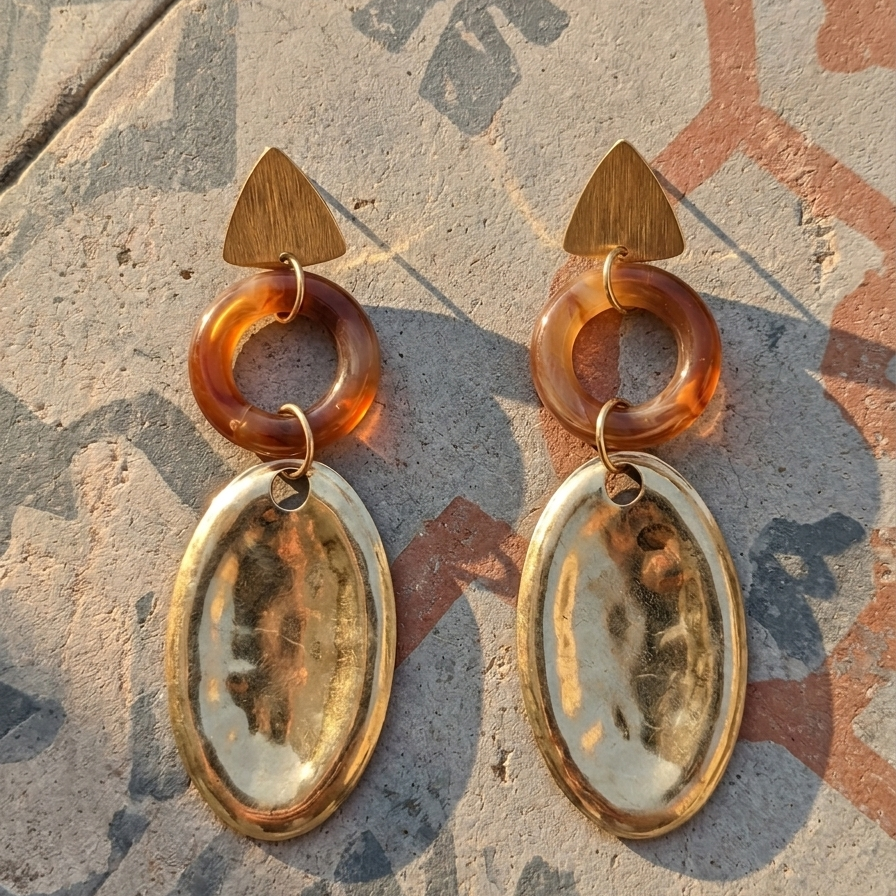 Boucles d'oreilles MÒN Absalon