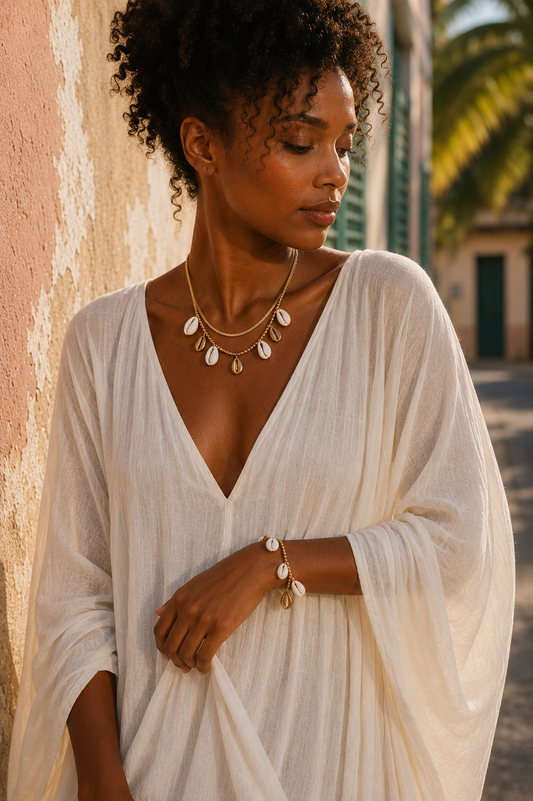 Parure Lukasa — Collier et Bracelet