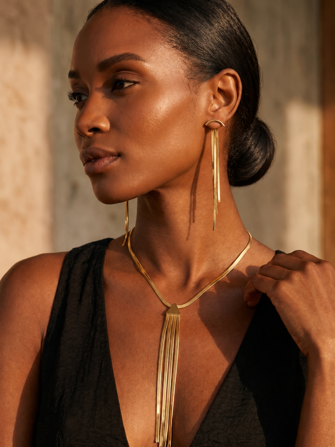 Parure Tanda — Boucles & Collier