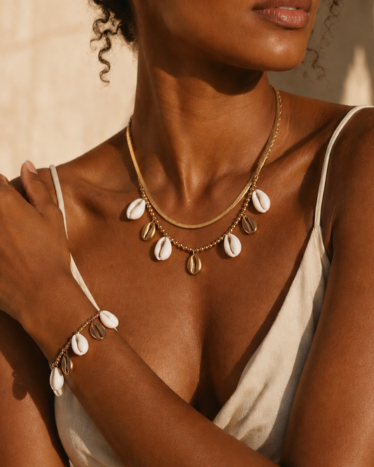 Parure Lukasa — Collier et Bracelet