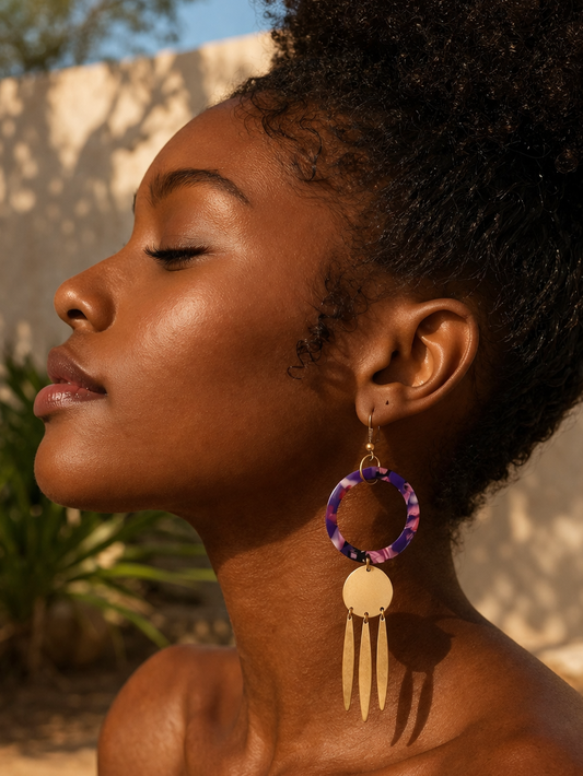 Boucles d’oreilles Malika