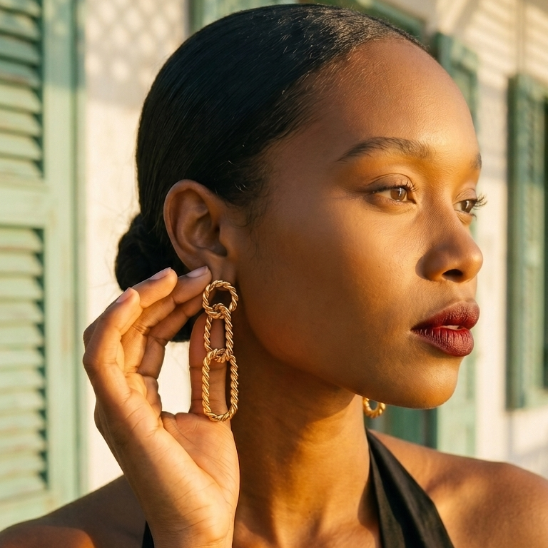 Boucles d’oreilles SANBLÉ