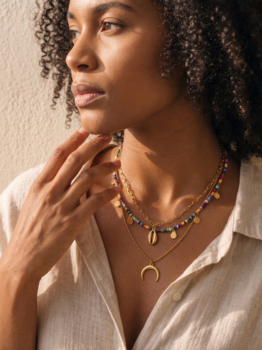 Collier multirangs LUNA