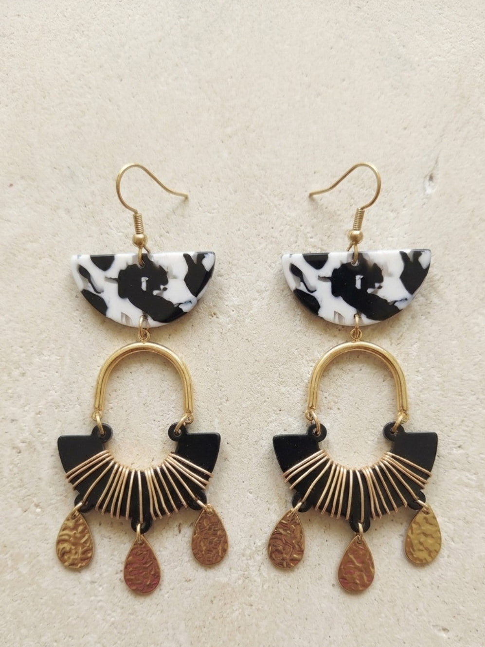 Boucles d’oreilles MAHADHI MOUN’ - flatlay